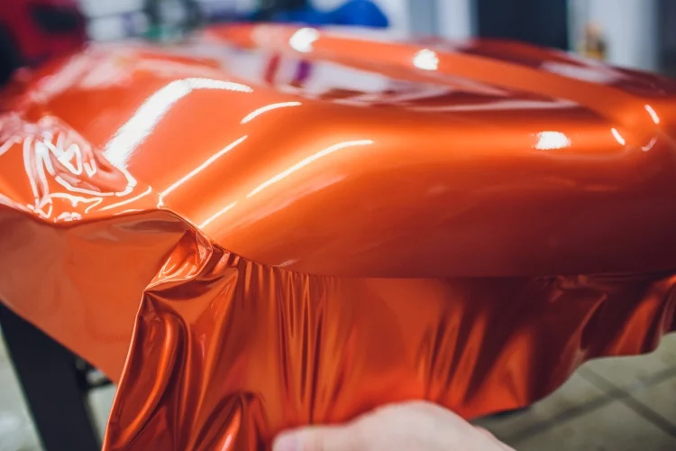 All the pieces are then applied carefully to the body of the car