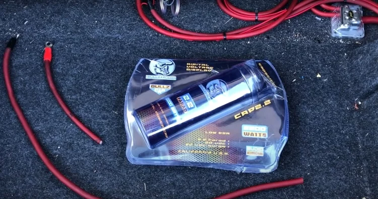 A Car Audio Capacitor