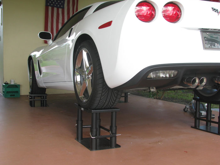 How to Put Your Car on Four Jack Stands